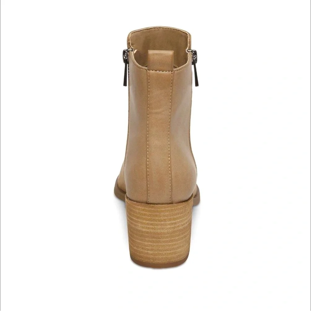 Madden Girl Winwood Ankle Boots Women Color Taupe Size 9.5
